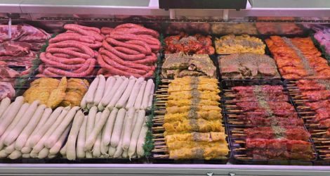 Vitrine boucherie Guelma Nancy